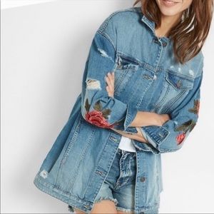 Express Oversized Denim Jacket